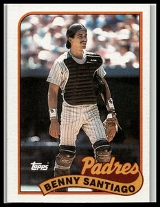 1989 Topps Baseball Benny Santiago #256 - Picture 1 of 2