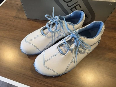 Tênis de golfe FootJoy feminino tamanho 7 M:SPEC 95656 - Imagem 1 de 4