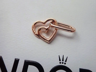 Authentic PANDORA ME COLLECTION Nailed Heart DOUBLE STYLING LINK. #782530c01 - image 1 of 4