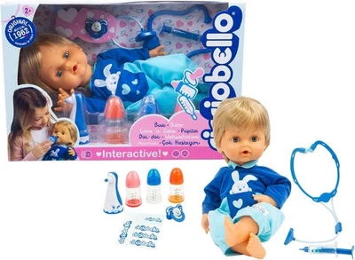 Cicciobello Bua Tante Cure Kit Bambola Interattiva con Accessori (CCB91000) - Immagine 1 di 4