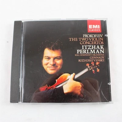 Prokofiev: The Two Violin Concertos by Itzhak Perlman BBC Symphony CD  - Image 1 of 4