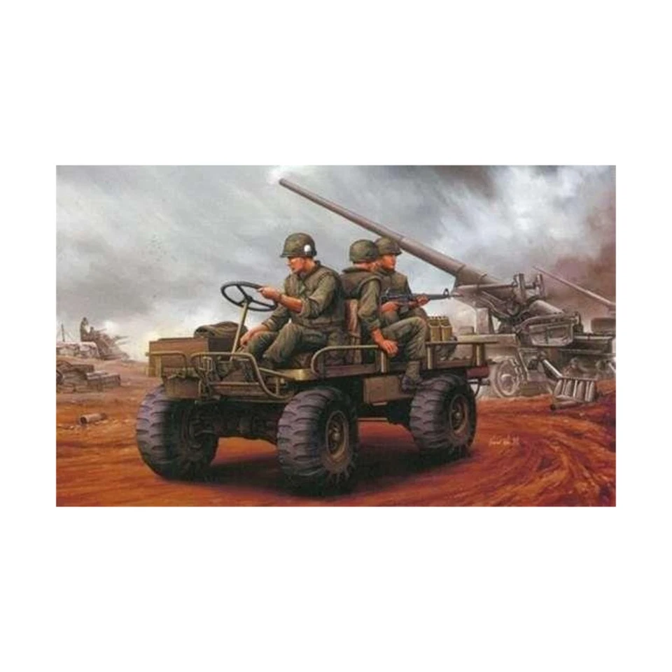Dragon Models Vietnam 1:35 Mechanical Mule w/U.S. Marines New - Image 1 of 1
