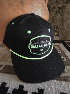 Dallas Stars RARE 3rd / Alternate Jersey Blackout Zyphyr Hat NEW - Image 1 of 4