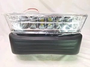 12V Club Car Precedent LED Head Light with Bumper, Fits 2004+ Club Car Precedent - Picture 1 of 10