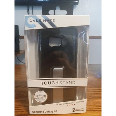 Funda con Soporte Resistente Case Mate para Samsung Galaxy S8 - Negra Envío Gratis Foto 1 de 2