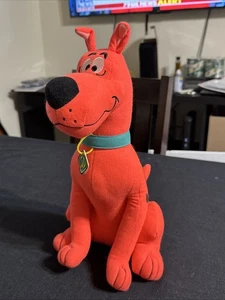 Toy Factory Scooby Doo 12 Zoll fluoreszierendes Fleece Stofftier orange 12 Zoll - Bild 1 von 10