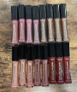 Wholesale Lot Of 16 Loreal Paris Infallible PLUMP PRO GLOSS Lip Gloss Sealed - Picture 1 of 3