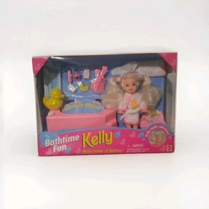 Barbie Bathtime Fun Kelly Doll Play Set 1995 Mattel 14552 NUEVO - Imagen 1 de 4