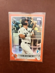 Hojas Gavin 2022 Topps Serie 1 1ª Edición Lámina Naranja/75 Medias Blancas RC - Imagen 1 de 7