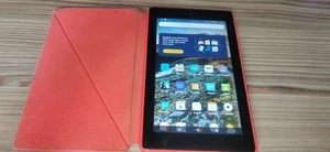 Amazon Fire 7 (7th Generation) 7" 16GB Wi-Fi Tablet - Red - Picture 1 of 10