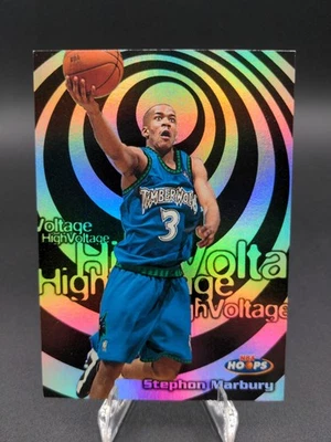 Aros de alto voltaje de la NBA 1997-98 Stephon Marbury #11HV Foto 1 de 3
