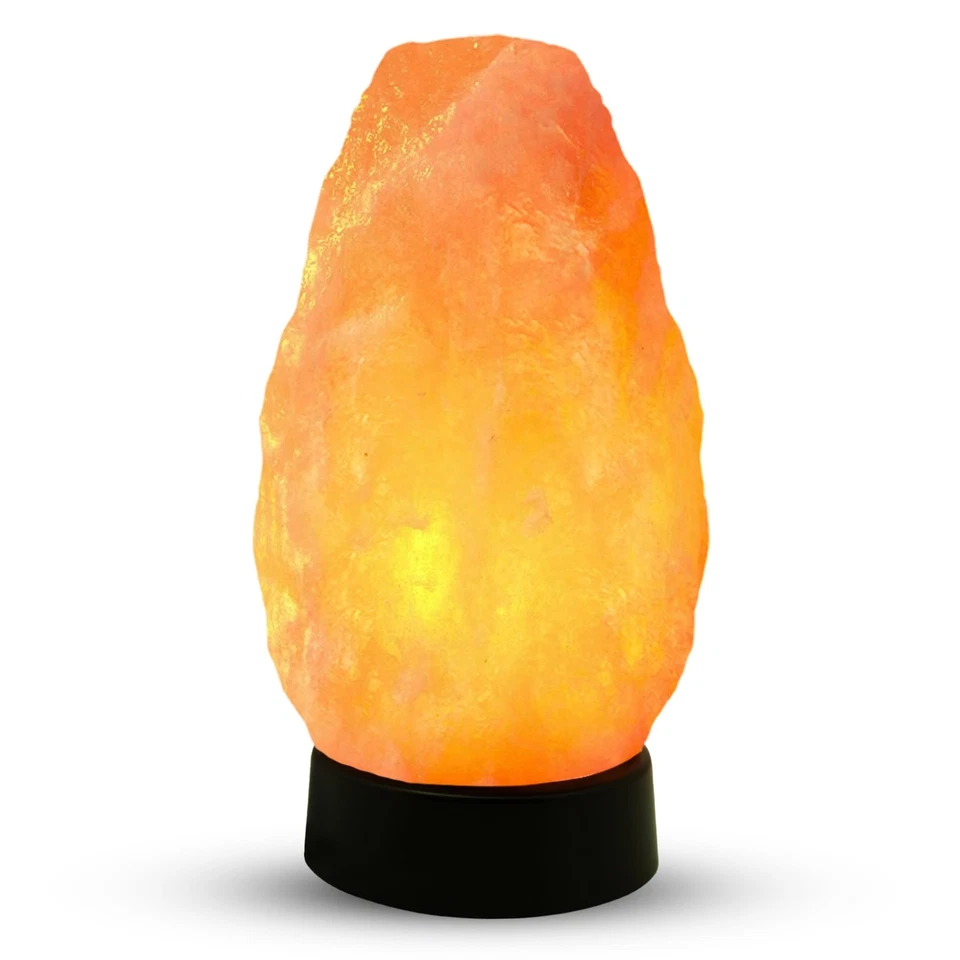 Natural Himalayan Hand Carved Professional White Naked Crystal Salt Lamp 3-5 Lbs