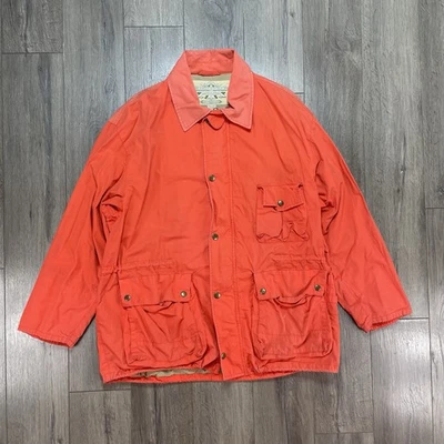 Chaqueta de Safari de Campo Banana Republic De Colección Para Hombre Talla M Naranja Exterior Militar Foto 1 de 4