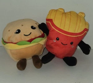  Plush Hug Me Cheese Burger and Fries Connected at Arms - Picture 1 of 2