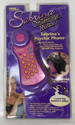Tiger Electronics Sabrina the Teenage Witch SABRINA’S PSYCHIC PHONE NEW Sealed - Image 1 of 4