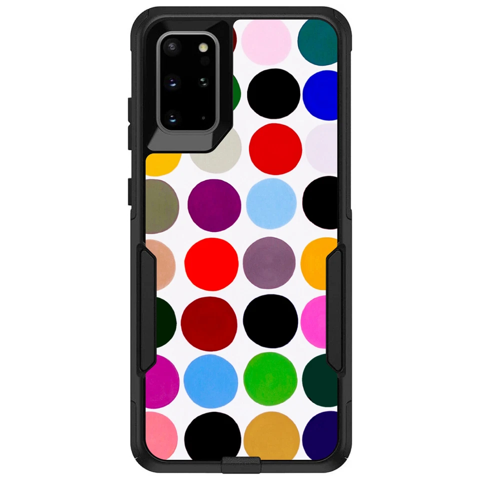 OtterBox Commuter for Galaxy S (Choose Model) Rainbow Polka Dots - Image 1 of 1