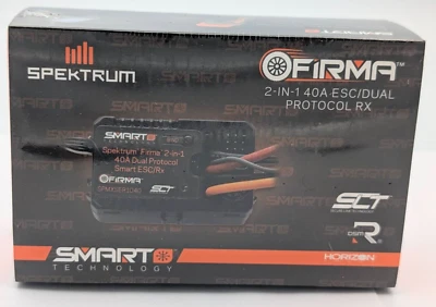 Spektrum Accessories FIRMA 2 in 1 - 40A BR Smart ESC/Dual Protocol RX - Image 1 of 4