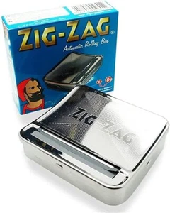 Automatic Rolling Machine Tin Box Metal Roller Cigarette Tobacco Roll Up - Picture 1 of 1
