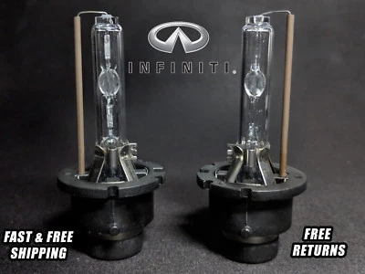 OE HID Headlight Bulb For Infiniti M35h 2012-2013 Low & High Beam Stock Fit  x2 - Image 1 of 2