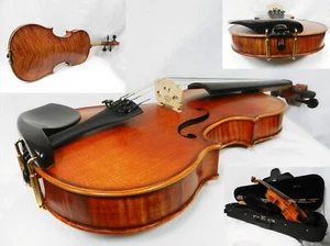 New Advanced Violin 4/4 Size Outfit /Dominant Strings & Despiau Bridge - Picture 1 of 12