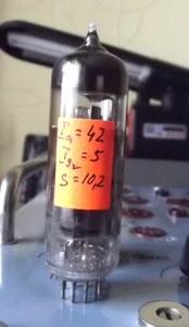 TESTED 6P14P -K = 7189=6BQ5=EL84M. 1973. PCS 1. USED. - Picture 1 of 7