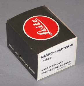 Original Karton für Leitz Macro-Adapter-R 14256 ~ Leer-Case Kiste OVP ~ Box only - Bild 1 von 2