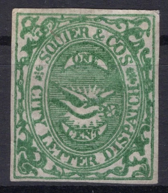 USA39 / USA LOCAL / SQUIER & CO / SC # 132L1 UNUSED FORGERY DEFAULTS - Image 1 of 1