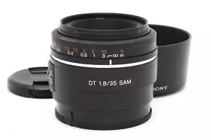 Sony DT 35mm f1.8 SAM Lens for Sony A #46849 - Picture 1 of 8