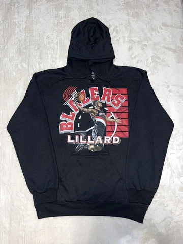 Portland Trail Blazers NBA Basketball Damian Lillard Ultra Game Hoodie Jacket S Cover