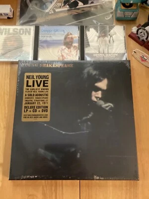 Neil Young/Young Shakespeare Deluxe Edition LP+CD+DVD Sealed Vinyl LP Box Set - Image 1 of 4