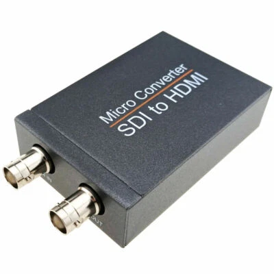 Microconversor 3G-SDI a HDMI Salida de bucle SDI 1080P 60Hz Adaptador de difusión 5V Foto 1 de 4