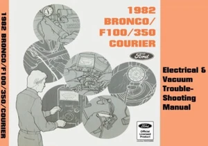 1982 Ford Bronco F-100/F-350 Electrical & Vacuum Troubleshooting Manual on USB - Picture 1 of 1