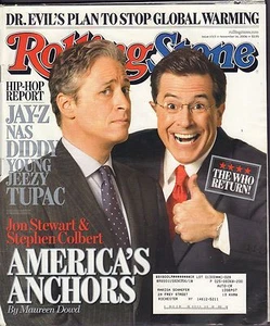 Rolling Stone November 16 2006 Jon Stewart , Stephen Colbert w/ML GD 082916DBE - Imagen 1 de 1