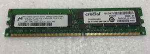 1GB CRUCIAL CT12872Y335.18LFFY DDR333 ECC REG SERVER RAM 240 PIN FREE SHIP - Picture 1 of 4
