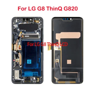Conjunto de pantalla táctil con marco para LG G8 ThinQ G820 LM-G820N G820UM0 - Imagen 1 de 10
