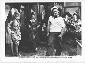 Set de 7 photos d'exploitation du film POPEYE de Robert Altman (1980) - Photo 1/7