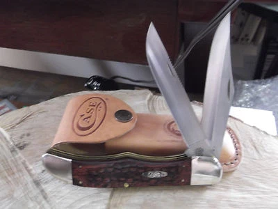 NAVAJA DE BOLSILLO CASE XX MODELO CA-189 CARPETA 5.25" MANGO DE PALISANDRO HOJA 2 SS. Foto 1 de 4