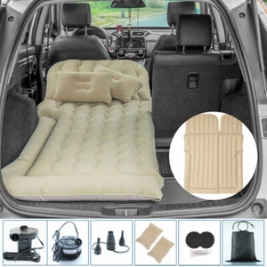 Colchón cama inflable coche camión SUV asiento trasero camas para dormir con juego de bomba de aire - Imagen 1 de 14