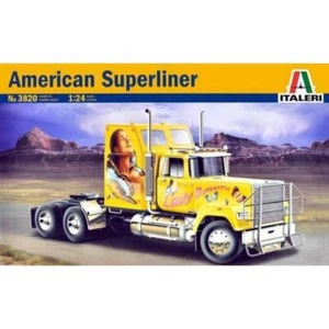 Modellino Camion American Superliner ITALERI 3820 1/24ème Modellino Char Promo - Foto 1 di 1