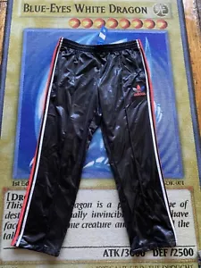 NWT Adidas Chile 62 Shiny Wet Look Red White Blue Men’s Track Pants Sz XL RunDMC - Picture 1 of 5