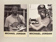 LOT OF 2 1988 Baseball Card Kingdom Michael Jordan Promo Cards. #11 & #27