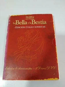 La Bella y la Bestia Edicion Coleccionistas Clasicos Walt Disney - 2 x DVD - Imagen 1 de 10
