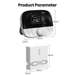 WLAN Thermostat Boiler Heizung Radiator Home Steuerung mit Receiver - Bild 1 von 6