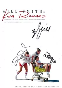 Will Smith/Saniyya Sidney/Demi Singleton Signed King Richard 12x8 Photo - Picture 1 of 1