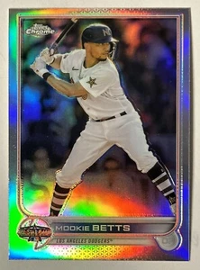 2022 Topps Chrome Baseball All Star Game Card #ASGC-2 Mookie Betts Dodgers - Picture 1 of 6