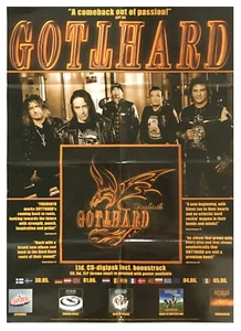 GOTTHARD - Firebirth - Promo Poster gefaltet / folded - Sammlerstück - Bild 1 von 1