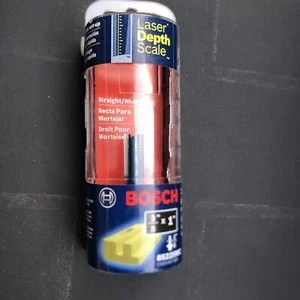 Bosch 85225MC 3/8 Zoll x 1 Zoll Hartmetallspitze Doppelflöte Geradfräser Bit - Bild 1 von 2