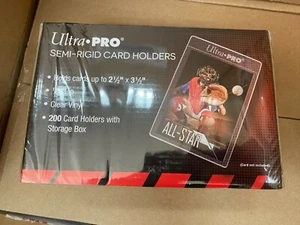 Caja de 200 soportes semirrígidos Ultra Pro para tarjetas de béisbol con clasificación PSA - Imagen 1 de 1