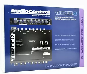 Audiocontrol Three.2 Car Audio EQ 4 Band Equalizer 24db Crossover Aux 13 Volts - Picture 1 of 1