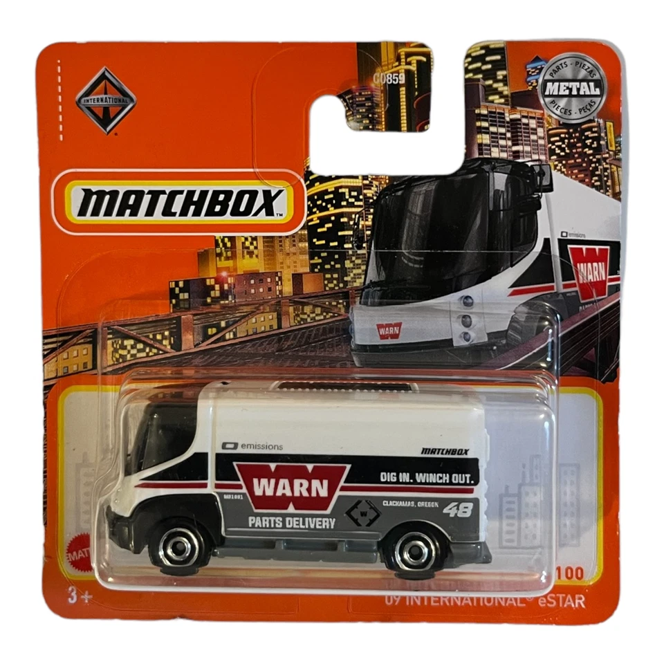 Matchbox HFR96 International eStar 2009 weiss/grau 76/100 ca. 1 64 Modellauto